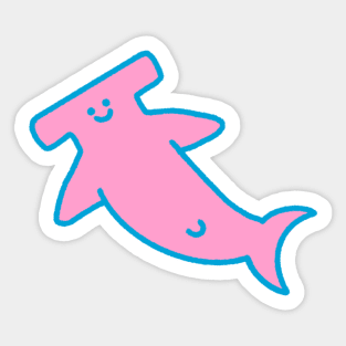 Cute Hammerhead Shark Sticker